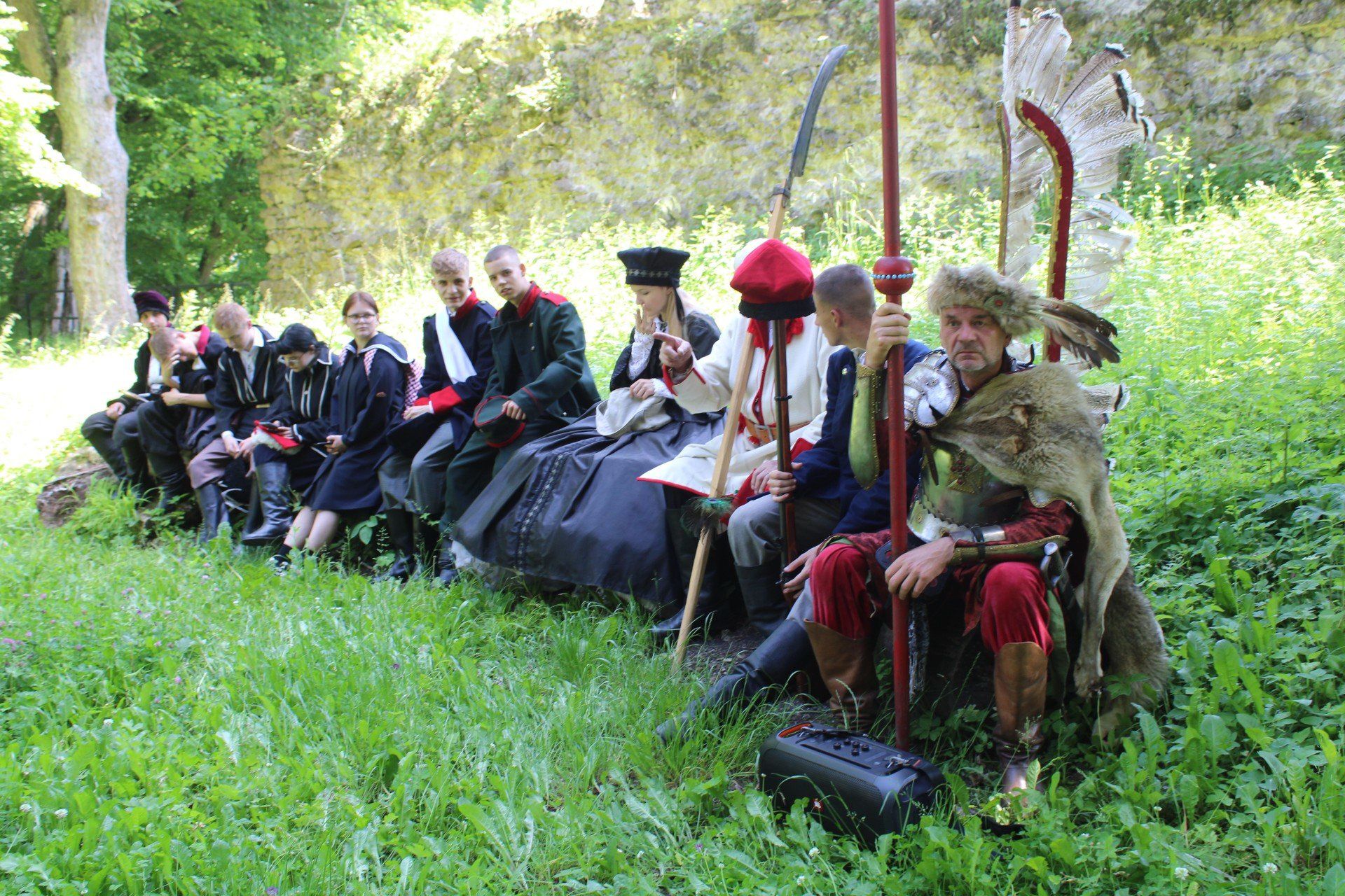 Parada historyczna, Dzień Ojca w Ojcowie