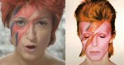 Damięcka PRZEBIERA SIĘ ZA DAVIDA BOWIE!