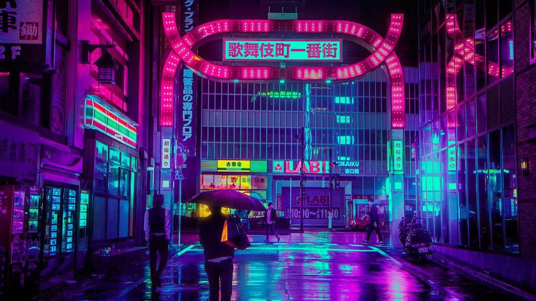 Tokio nocą to jedno z najpiękniejszych miast na świecie. Przekonał się o tym Liam Wong 1