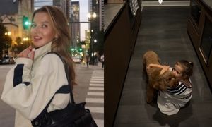Anna Lewandowska pokazała KUCHNIĘ z panoramicznym widokiem w nowym apartamencie w Chicago. Ładnie się urządzili? (FOTO)