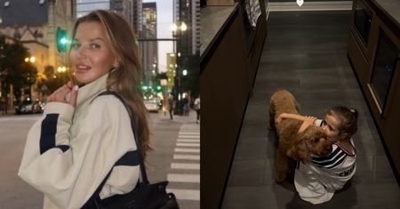 Anna Lewandowska pokazała KUCHNIĘ z panoramicznym widokiem w nowym apartamencie w Chicago. Ładnie się urządzili? (FOTO)