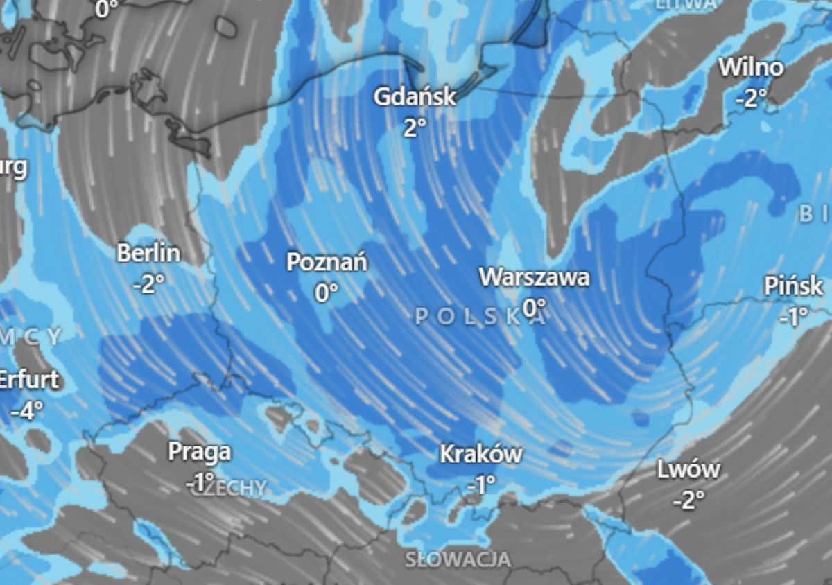 Prognoza IMGW. Weekend przyniesie zimową aurę. Tu sypnie śniegiem