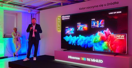 Hisense prezentuje swoje prawdziwe RGB MiniLED, ale z QLEDów nie rezygnuje