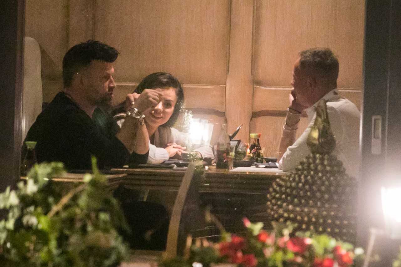 Natalia Siwiec na spotkaniu z Piotrem Krysiakiem, autorem książki "Dziewczyny z Dubaju"