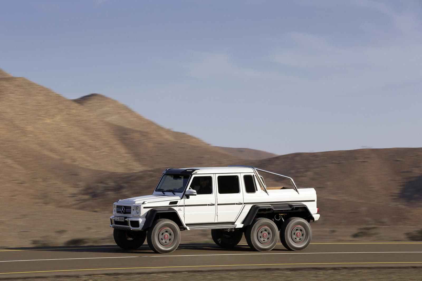 Mercedes-Benz G63 AMG 6x6 - terenowy potwór [galeria] 16