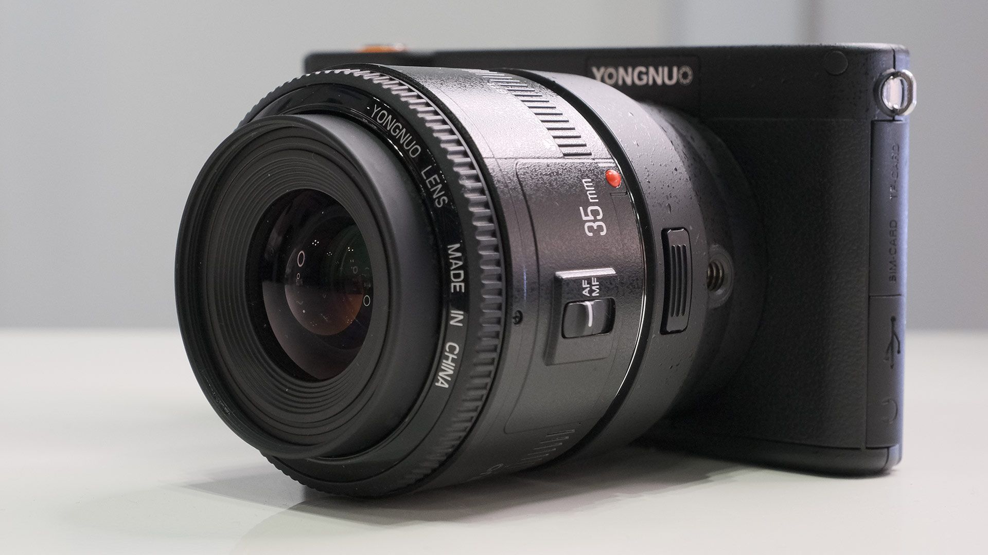 Yongnuo YN450 – matryca Mikro Cztery Trzecie, bagnet Canon EF i Android 4