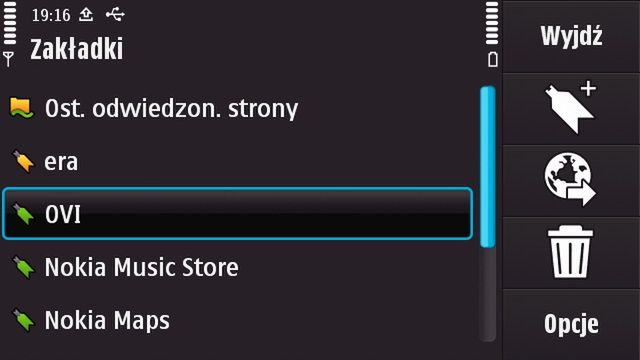 Porównanie przeglądarek internetowych dla Symbiana S60V5 7