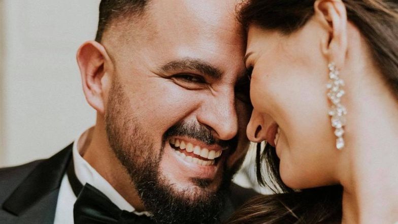 Augustin Egurrola pochwalił się świeżo upieczoną żoną