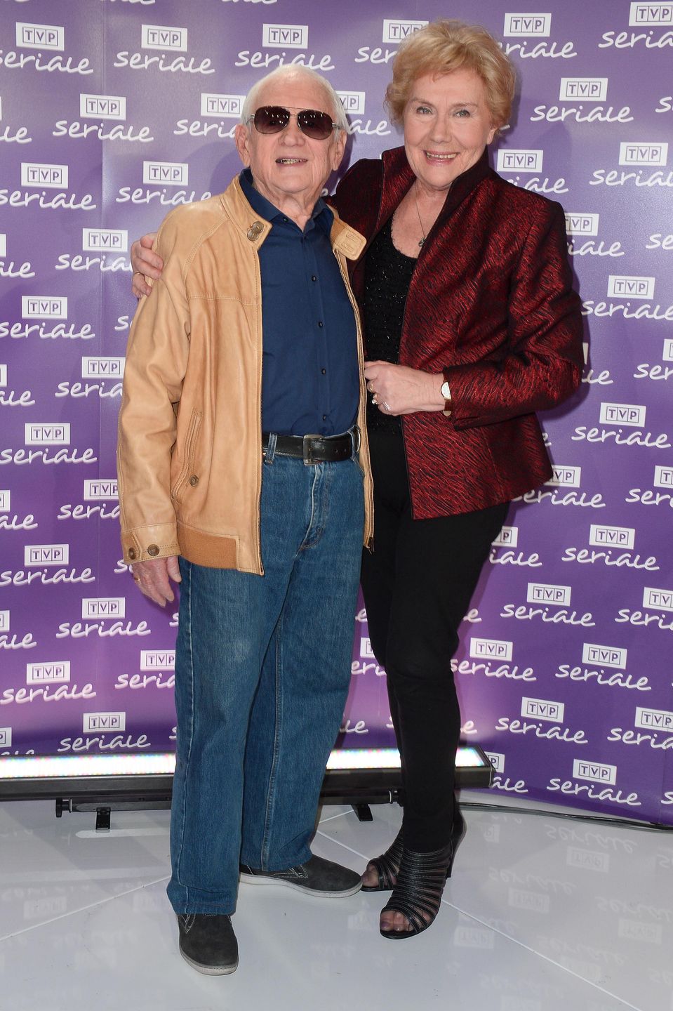 Teresa Lipowska i Witold Pyrkosz
