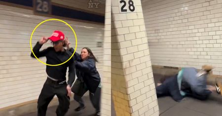 Wideo z USA. Chciała mu zerwać czapkę "Make America Great Again". Finał