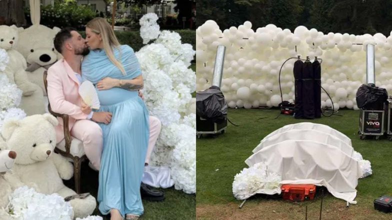 Kulisy gender reveal Andziaks i Luki