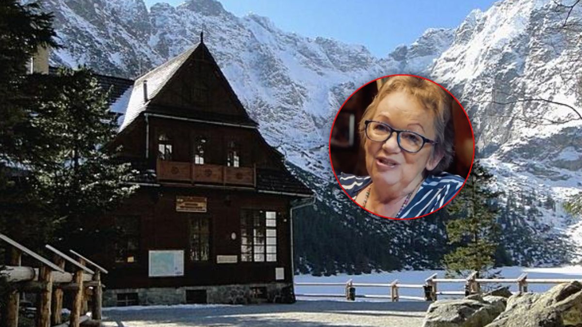 Maria Łapińska prowadzi schronisko na Morskim Oku.