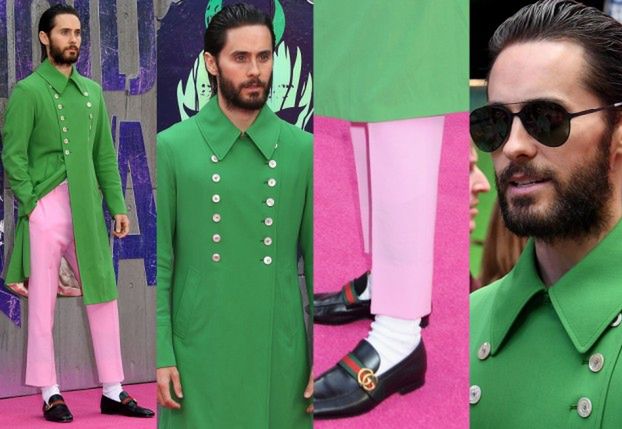 Jared Leto w różowych spodniach na różowym dywanie. Stylowy? (ZDJĘCIA)