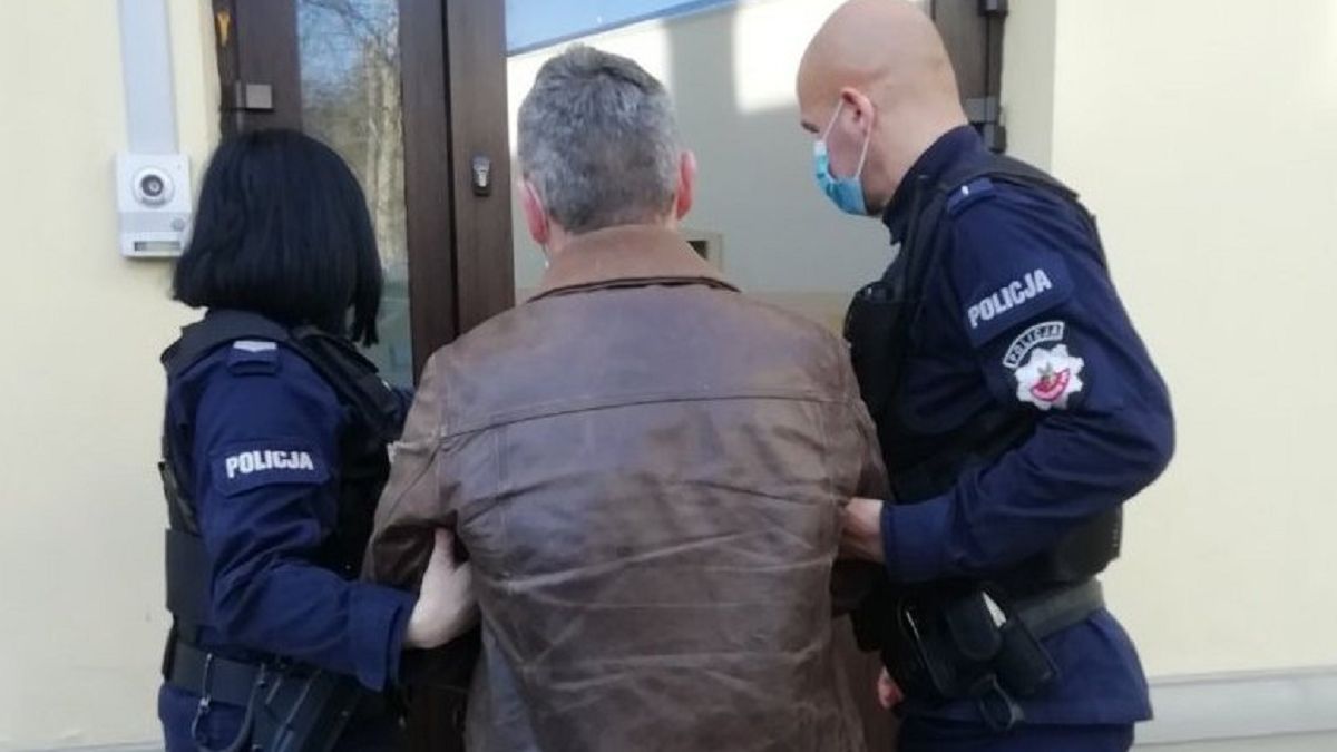 Dostarczając jedzenie, został uwięziony w garażu 