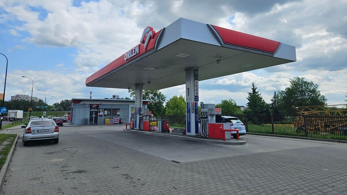 Stacja paliw Orlen przy al. Tysiąclecia w Lublinie