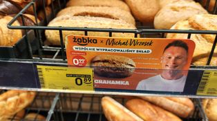 W Żabce bułki grahamki od Michała Wrzoska. O skład było trudno, ale udało nam się zdobyć