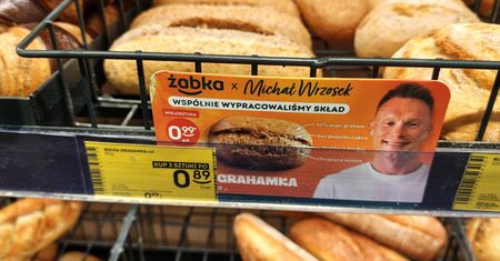 W Żabce bułki grahamki od Michała Wrzoska. O skład było trudno, ale udało nam się zdobyć