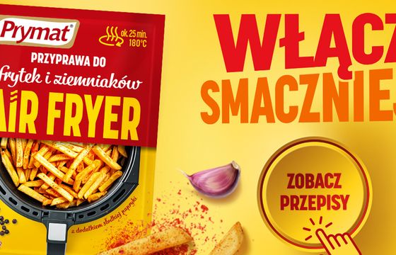 Prymat debiutuje na TikToku. Damian Tkaczuk twarzą kampanii przypraw do air fryera