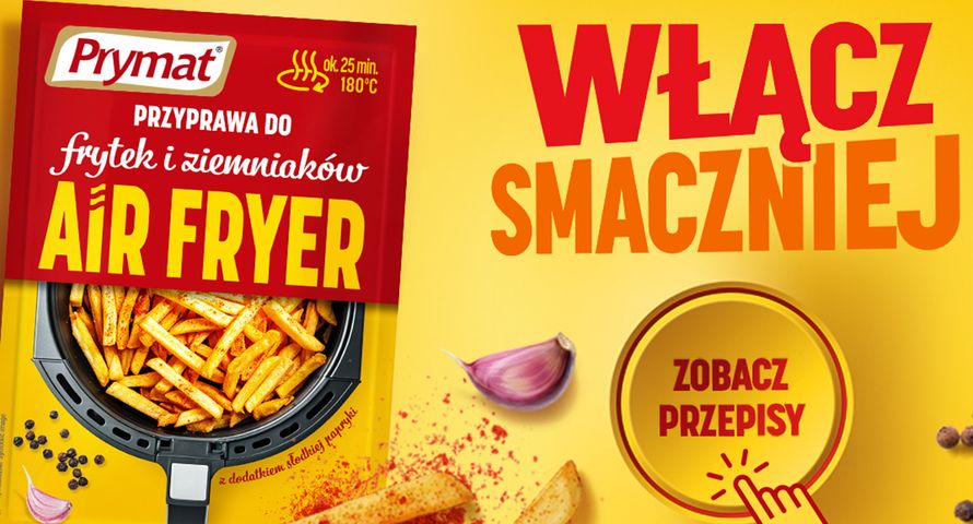 Prymat debiutuje na TikToku. Damian Tkaczuk twarzą kampanii przypraw do air fryera