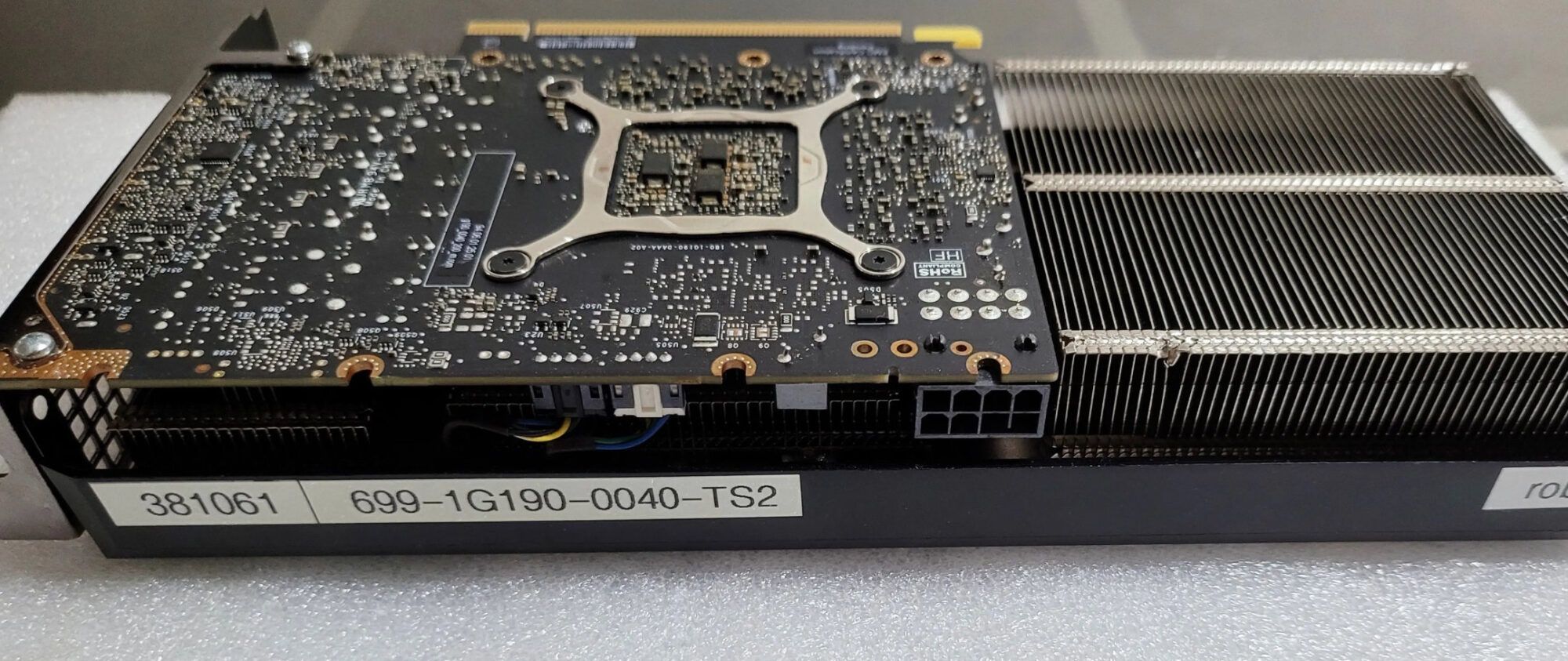 Inżynieryjna wersja karty graficznej NVIDIA GeForce RTX 3050 Ti