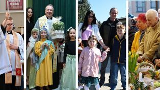 Baranki, pisanki i tłumy wiernych. Święcenie pokarmów tarnobrzeskich kościołach