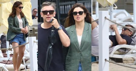 Karolina Gorczyca i Krzysztof Czeczot ładują baterie w Sopocie: relaks na plaży, spacer z pupilem i sushi