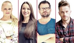 Małgorzata Lubelska, Agnieszka Suliborska, Krzysztof Migas i Oktawian Piechulek w Walk Events