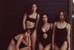 Dziś Demi Moore ma 58 lat. Reklamuje bikini z córkami