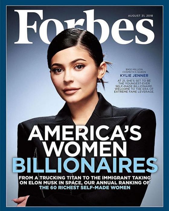 Kylie Jenner na okładce "Forbes"