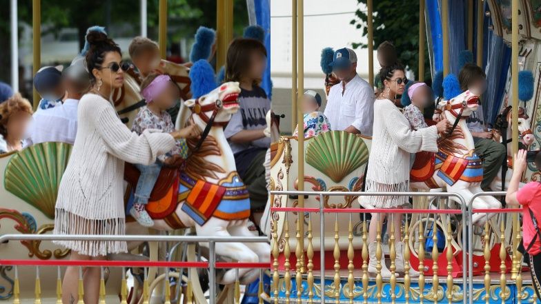 Maja Hyży spaceruje z rodziną po Sopocie