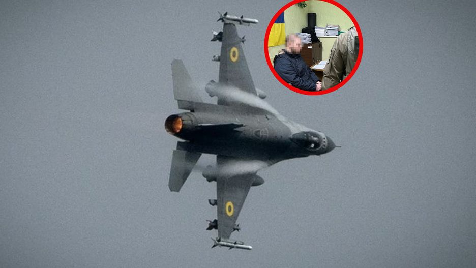 SBU zatrzymała zdrajców, którzy zbierali informacje o F-16