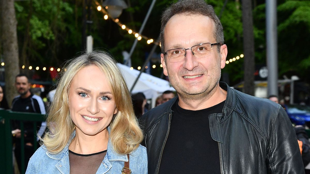 Robert Górski z żoną Moniką