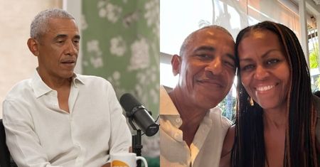 Barack Obama żartobliwie odnosi się do plotek o ROZWODZIE z Michelle: "Przyjęła mnie z powrotem"