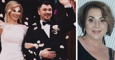 Tak Danuta Martyniuk odstroiła się na wesele syna. Błysk, złoto i cekiny!