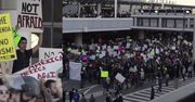 Protest na lotnisku w Los Angeles przeciwko "dekretowi Trumpa"!