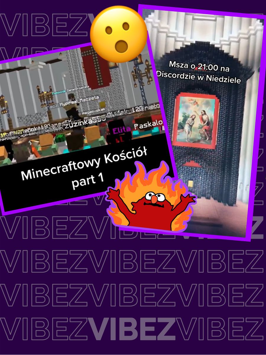 Msza św. w Minecrafcie