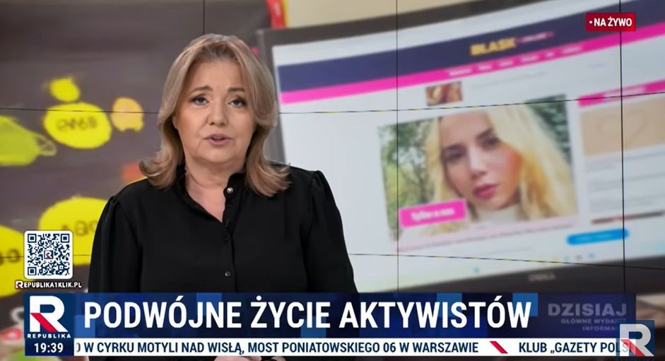 Materiał Telewizji Republika na temat rzekomej ciąży Marianny