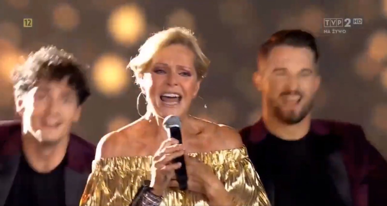 Helena Vondrackova na "mini Eurowizji" TVP