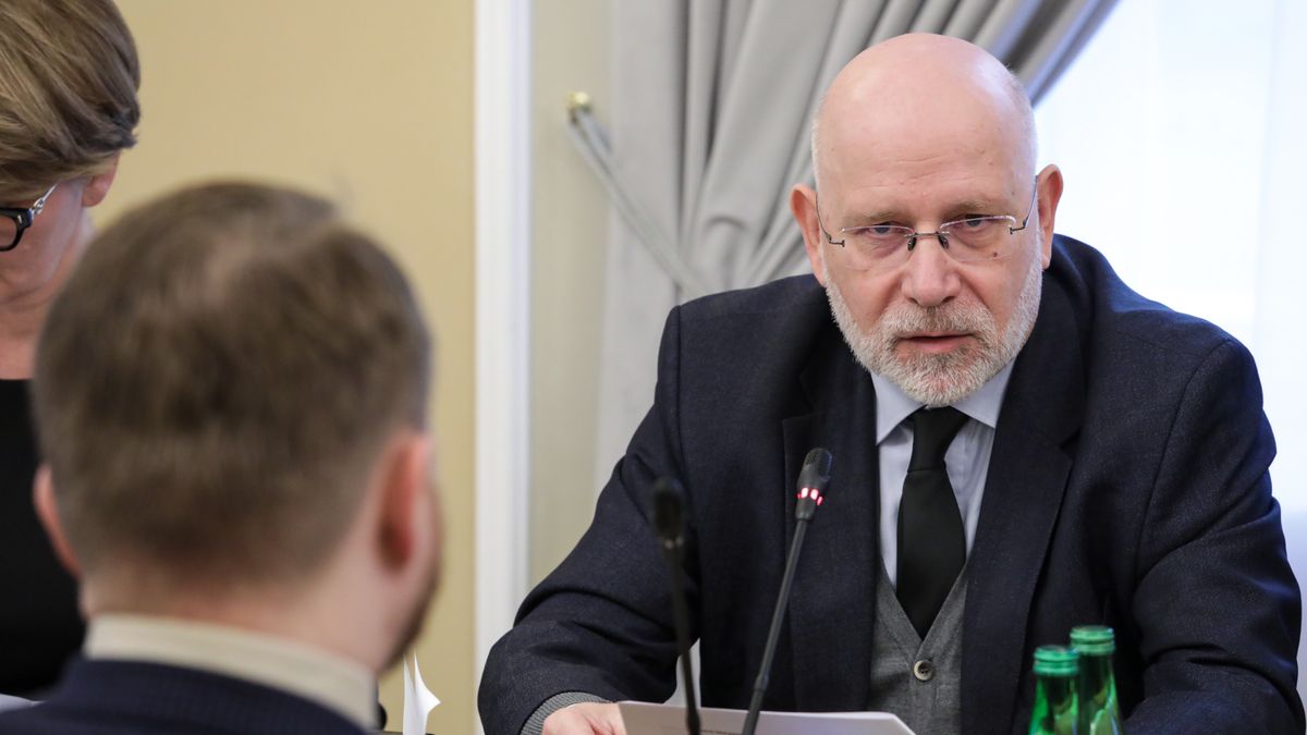 Przewodniczący KRRiT Maciej Świrski 