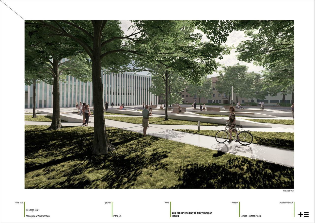 Płocka filharmonia projekt 