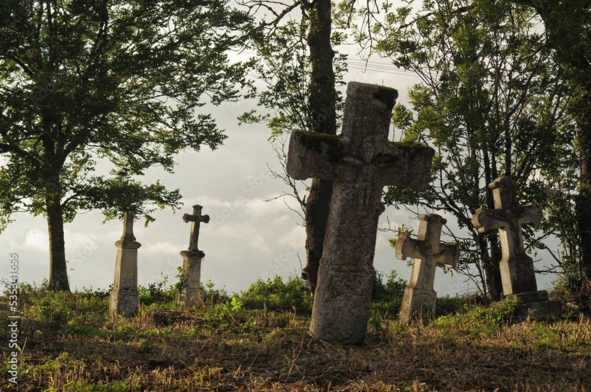 W Trzebieży powstało lapidarium. Na dawnej nekropolii zakończyły się prace miłośników lokalnej historii