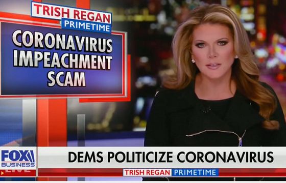 Fox Business rozstał się z prezenterką, która uznała koronawirus za próbę impeachmentu Trumpa