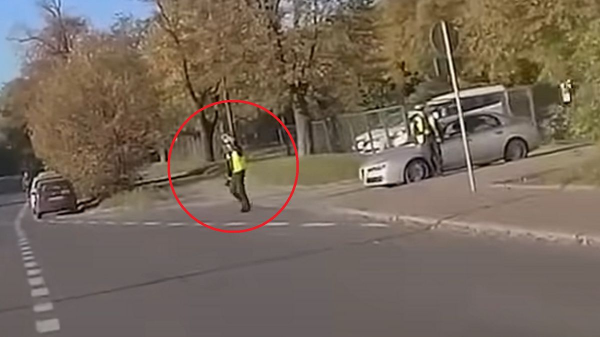 Policja chciała ukarać rowerzystę mandatem