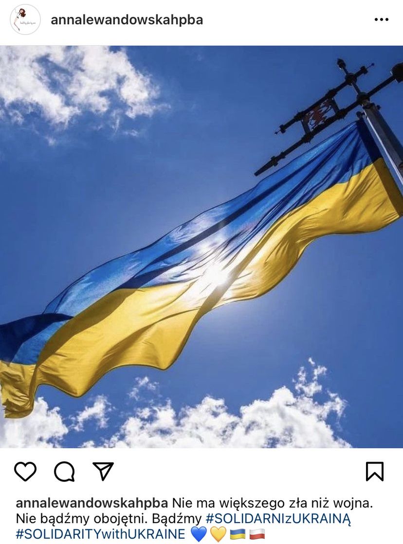 Celebryci solidaryzują się z zaatakowaną przez Rosję Ukrainą