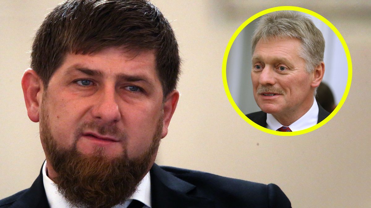 Przywódca Czeczenii Ramzan Kadyrow ostro skrytykował rzecznika Kremla Dmitrija Pieskowa