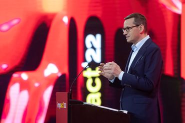 Impact'22. Premier Mateusz Morawiecki opowiadał o zagrożeniach dla gospodarki