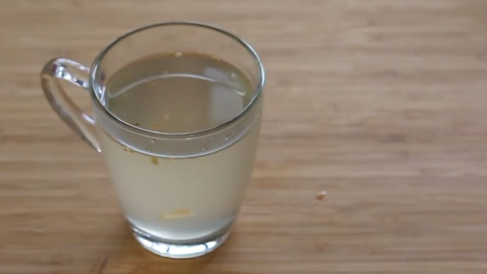 przepis na wodę imbirową 