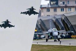 Gripeny już w Polsce. Pierwsza taka misja