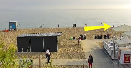 Niedziela, 6:55. Oto co zarejestrowała kamera we Władysławowie