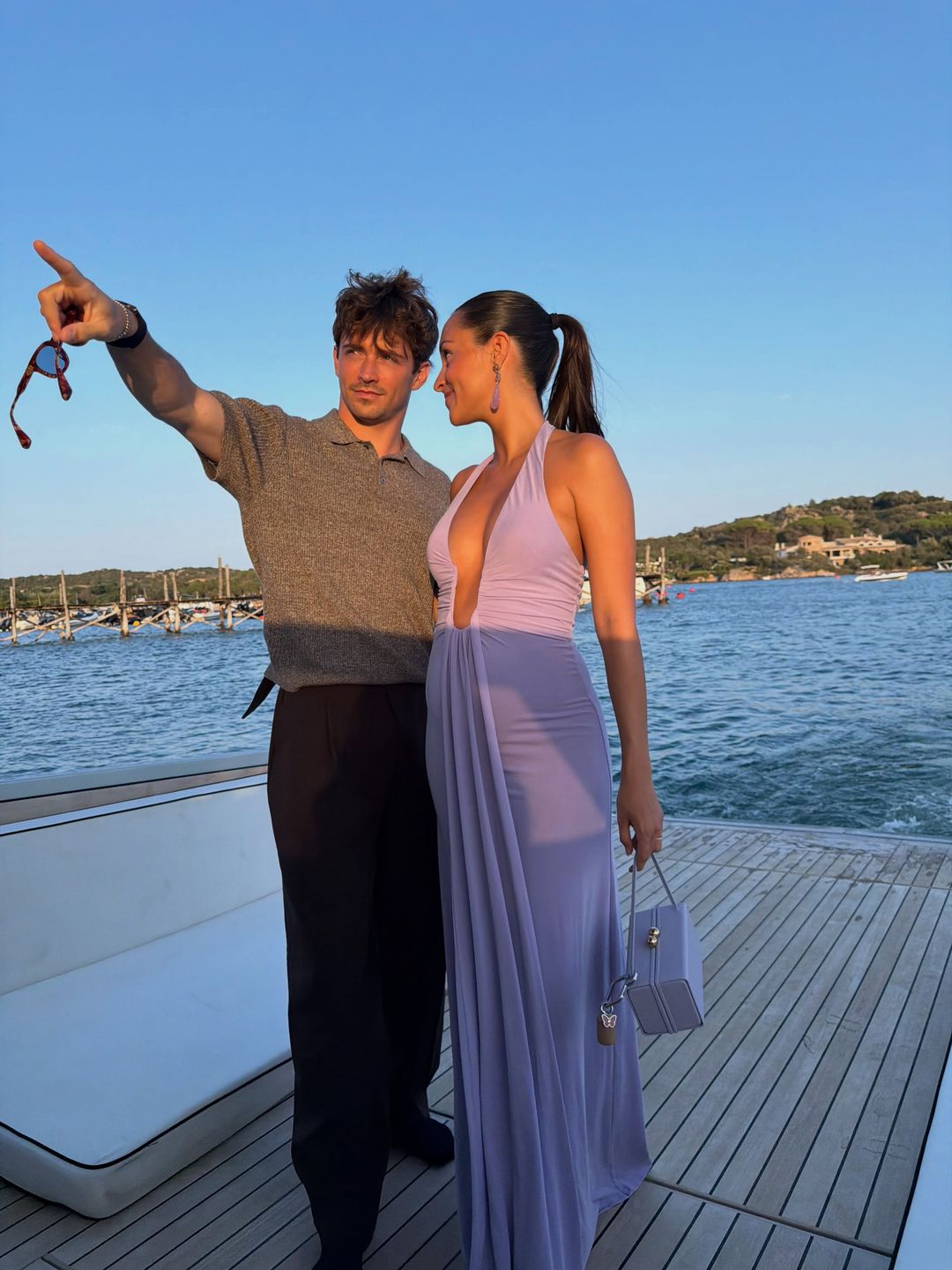 Charles Leclerc i Alexandra Saint Mleux